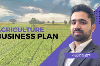 agriculture, farm, vegan products business plan