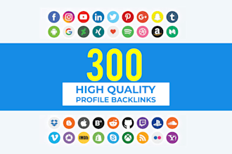 build authority profile backlinks with manual link building for website ranking