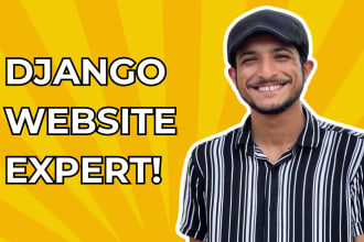 build professional custom websites in django