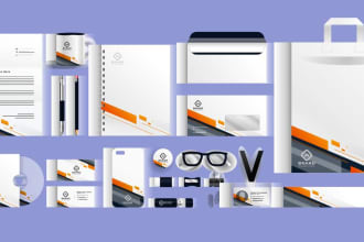 design business cards, letterhead, invoice and stationery