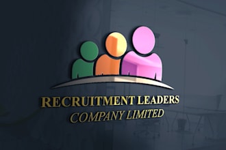 design a company logo for a recruitment agency or job board