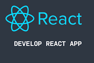 develop a react app
