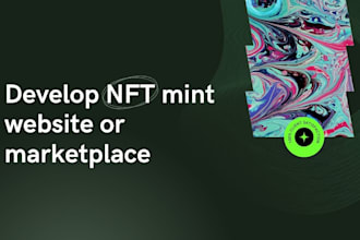 develop nft minting website, nft marketplace