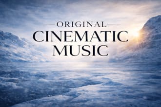 write cinematic music for your project