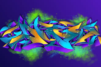 create graffiti art for you