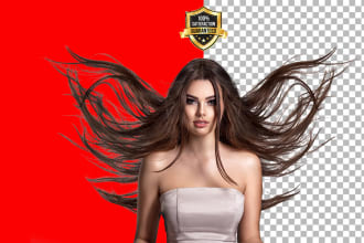 do background removal, hair masking, photo retouching, image editing