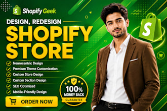 do shopify store design and redesig shopify website design shopify developer