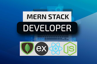 develop mern stack web application using nodejs and reactjs