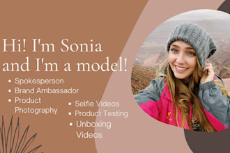 be your professional model