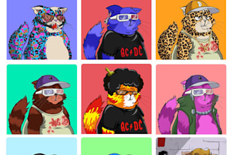 design nft character original collection