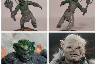 convert, sculpt, kitbash, base and paint your miniatures