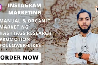 do instagram marketing and promotion for organic growth