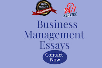 work on business management tasks