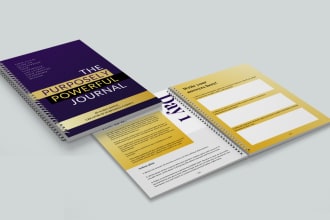 design an editable workbook layout template with canva