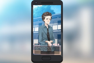 create and develop your visual novel game