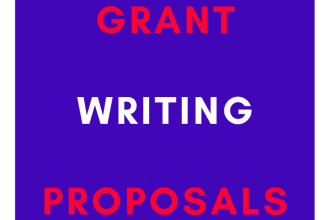 do grant proposal, grant application, grant research and grant writing