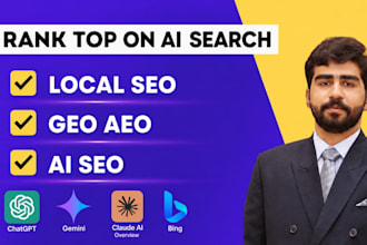 do on page local SEO, aeo, GEO for chatgpt, gemini ai search and top llms