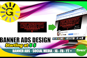 design a creative banner for you