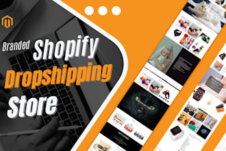 build shopify dropshipping store or shopify website