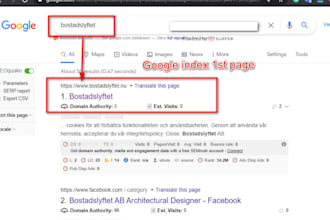 do index your website on google and all search engines