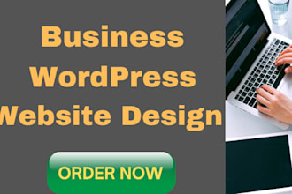 create a business wordpress website design