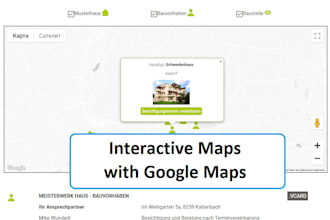 create interactive maps with google maps