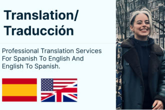 translate any type of document from english to spanish