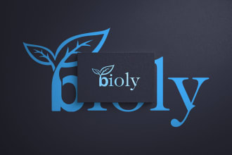 create professional e commerce or initial letter logo for you