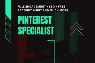 be your pinterest marketing manager and content maker