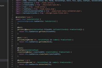 develop backend with nestjs, cqrs, typeorm, and any database