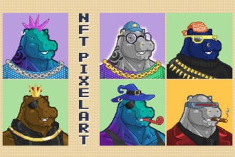 do a nft in pixelart