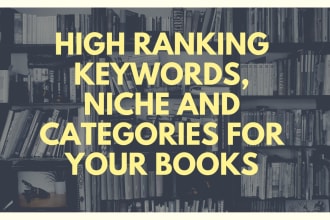 research targeted amazon kdp ams keywords for niche