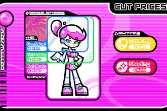 draw in a unique, stylish, anime and y2k inspired art style