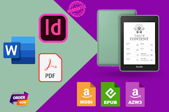 convert word to kdp