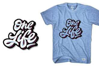 create unique professional tshirt design