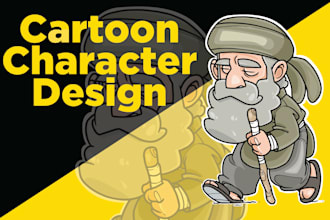 design cute cartoon characters