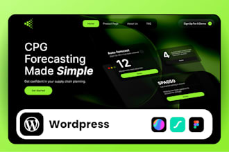 create custom wordpress website