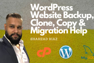 migrate, backup or transfer your wordpress websites