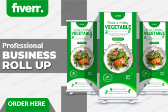 design roll up banner, pull up banner and wall banner