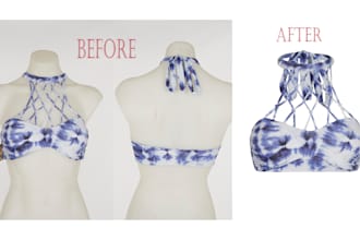 do ghost mannequin or dummy remove and neck joint services