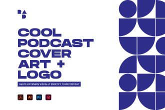 design cool podcast cover art