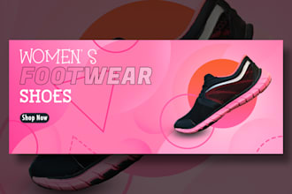 do web banner design,website headers and shopify banner