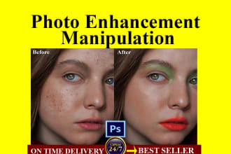 enhance your photo remove any kind of facial blemishes, pimples using photoshop
