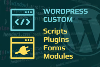 code custom wordpress calculators, plugins, forms, modules