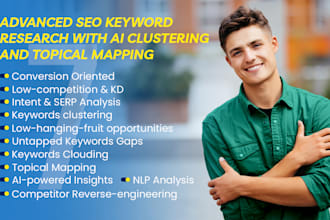 do advanced SEO keyword research with ai clustering and topical mapping