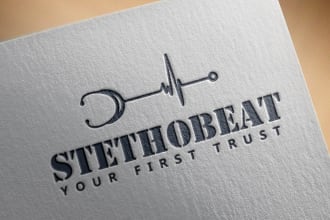 design pharmacy medical healthcare and  wellness logo