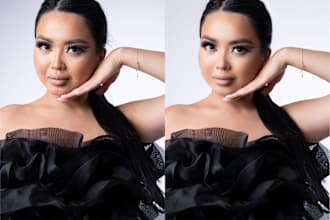 do high end photo retouching