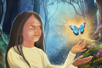 illustrate your whimsical childrens book