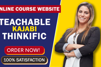 be your thinkific teachable or kajabi expert