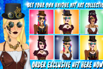 craft eye catching cartoon nfts for your collection